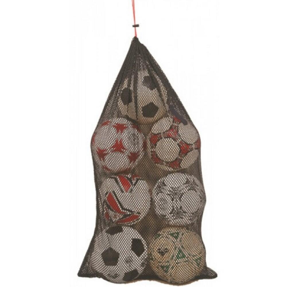 CARTA SPORT Mesh 12 Ball Football Bag (Black)