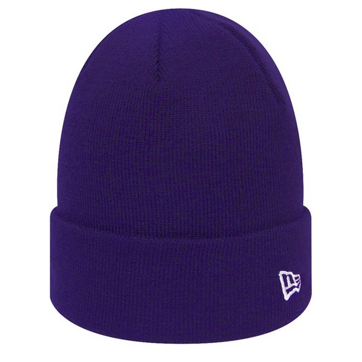 NEW ERA Unisex Adult Flag Knitted Beanie (Purple)