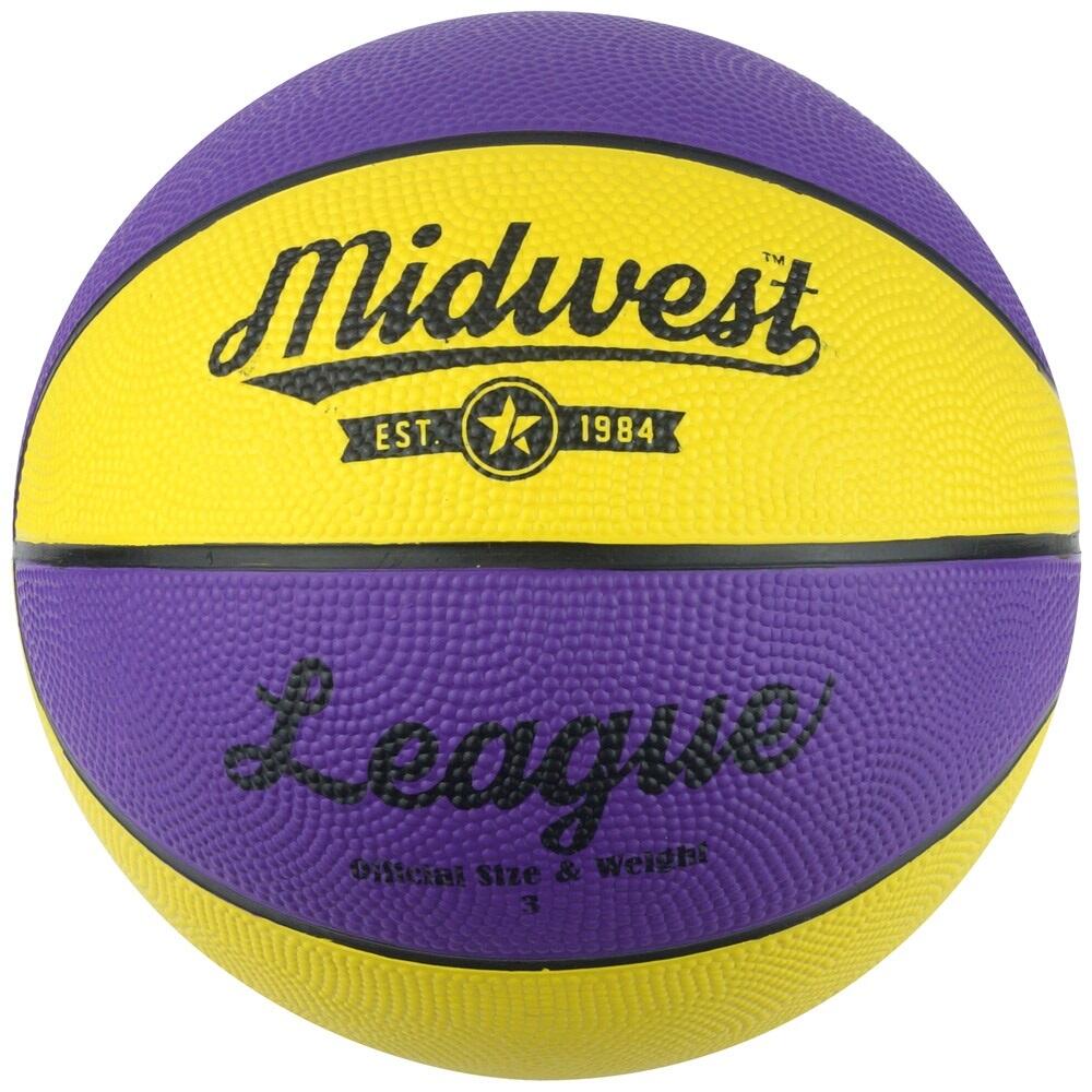 MIDWEST League Basketball (Yellow/Purple)