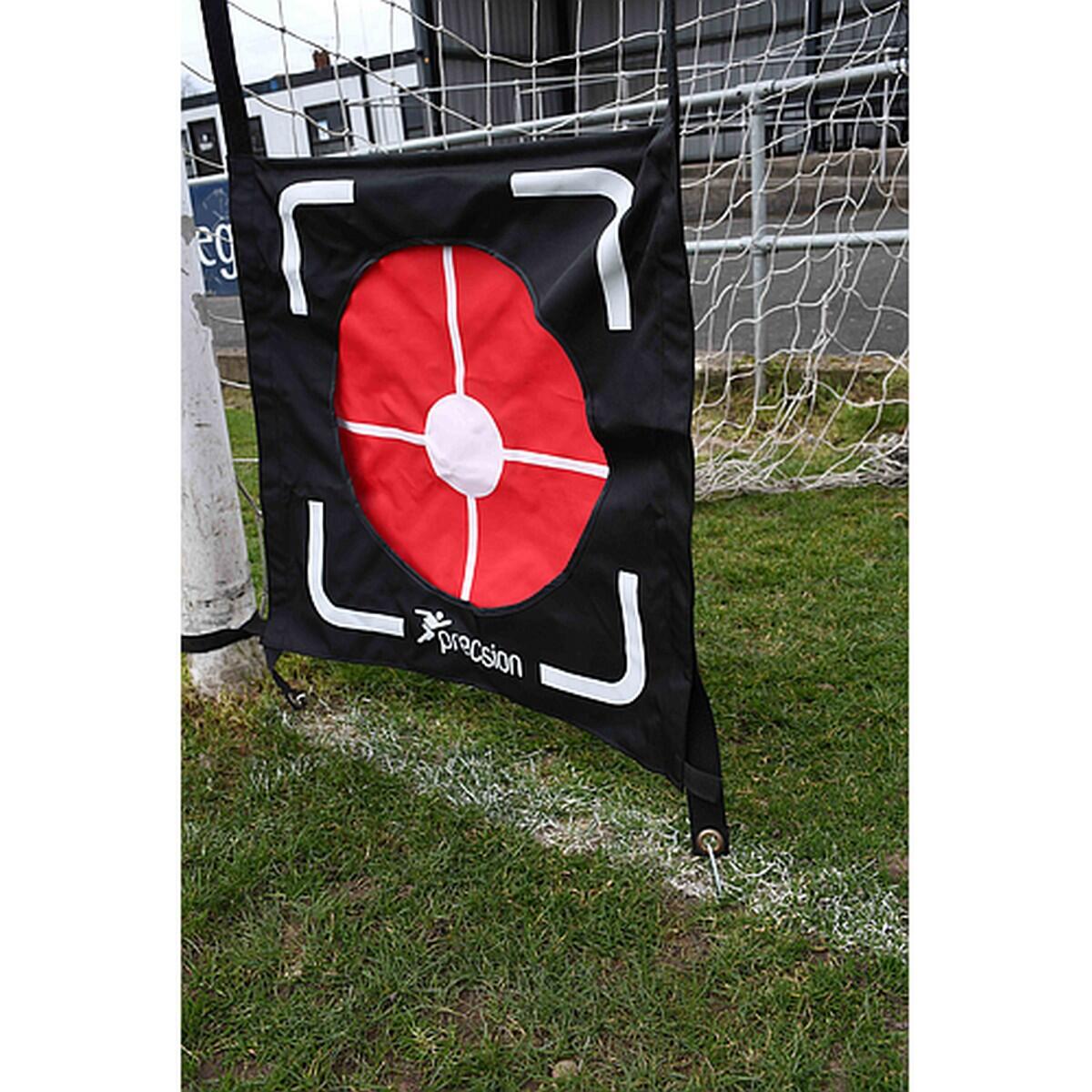 Cible De Foot Pour Tir En Lucarne DUAL TOP BINS (Noir / Rouge) 4/4