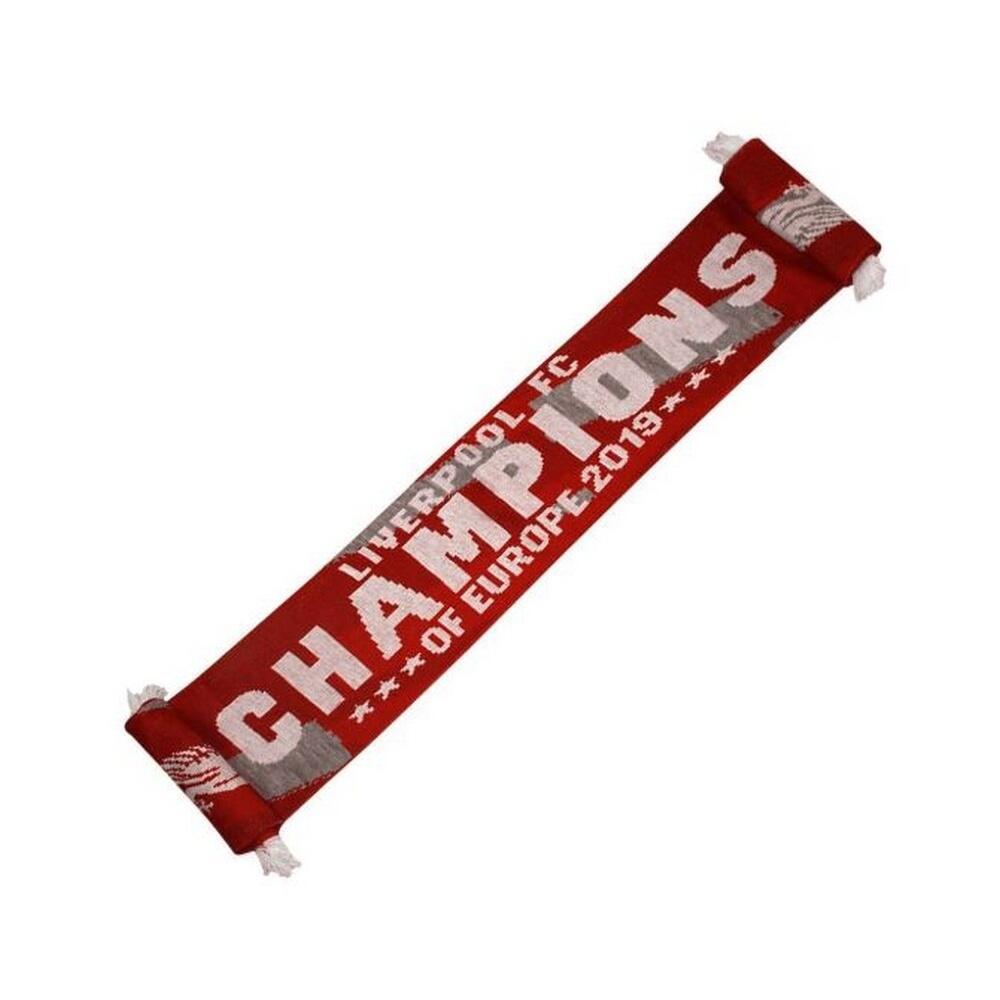 "Champions Of Europe" Schal Damen und Herren Rot/Weiß 2/2