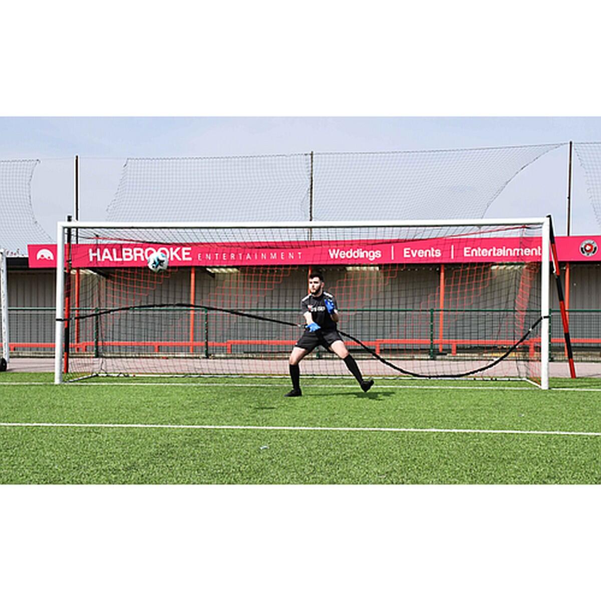 TorwartTrainingsSet Damen und Herren Schwarz/Limone 3/4