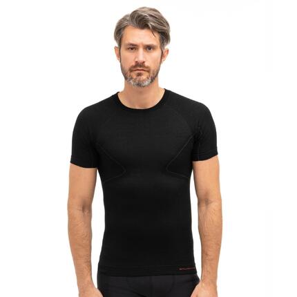 Koszulka wełniana z krótkim rękawem męska Brubeck ACTIVE WOOL