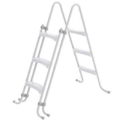 Echelle de sécurité pour piscine hors sol 0,8 m - 1,1 m.