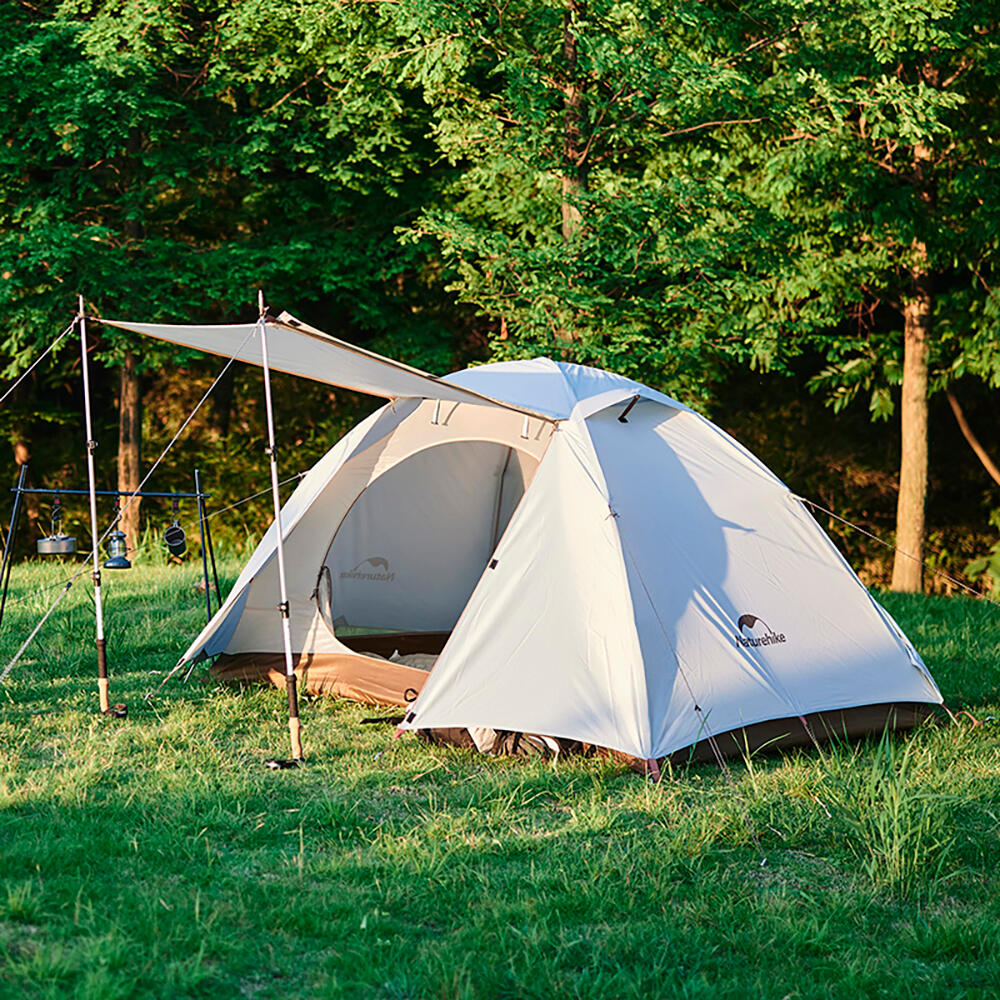 Turistický stanYunchuan 3 CNK2300ZP024 3 osoby šedá 3/7