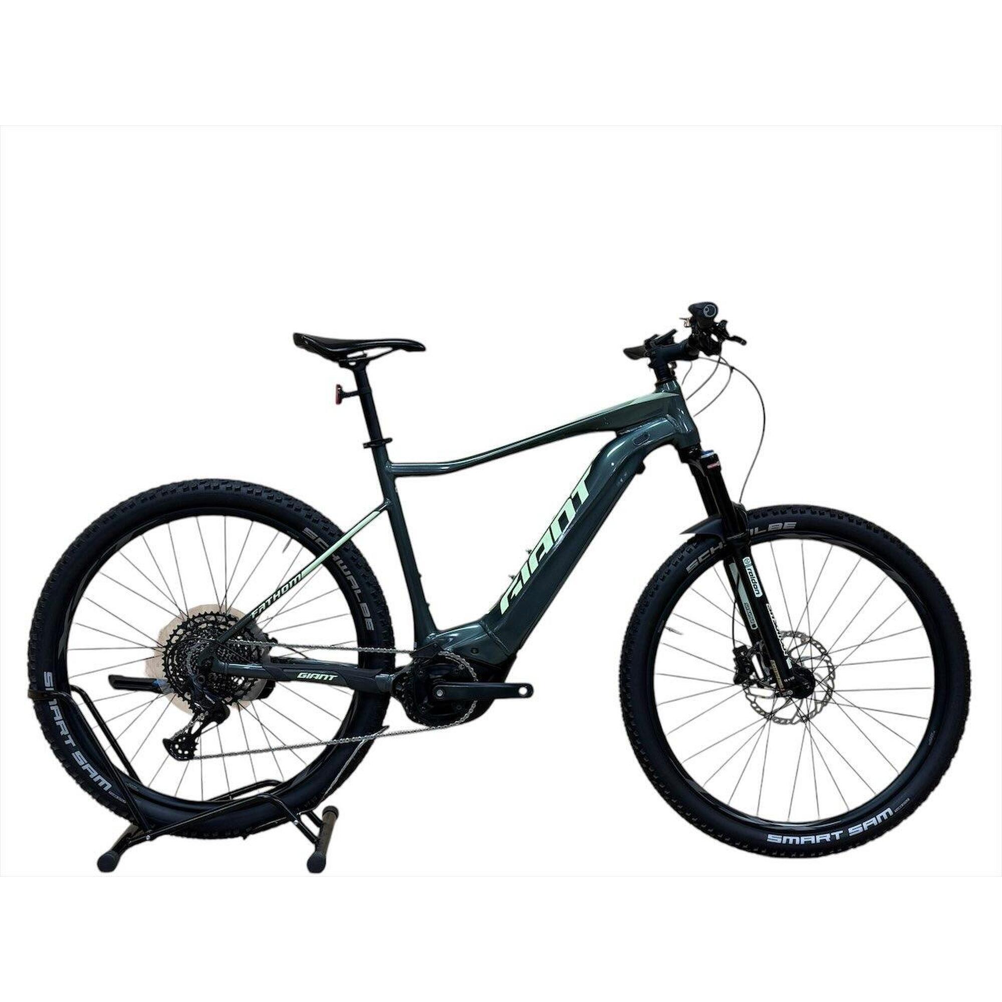 Giant - Reconditionné - Vtt Électrique Giant Fathom E+ 1 - Comme Neuf - Vélo Tout Terrain - Vert - Xl - 185-200cm - Decathlon