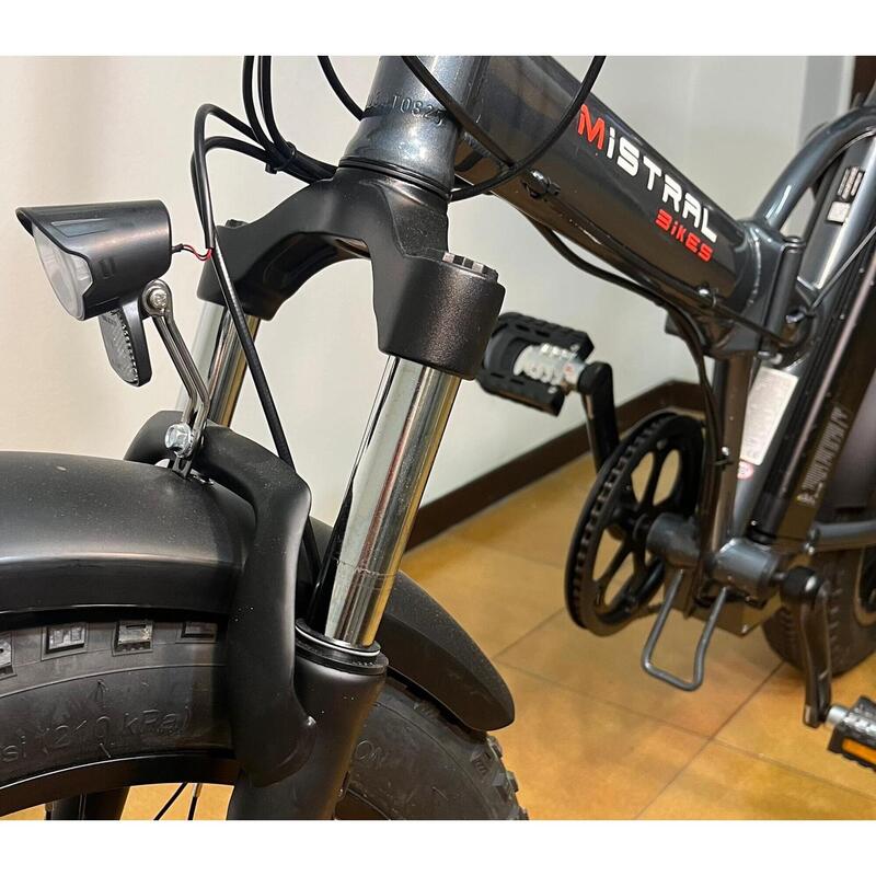 Bicicletă electrică pliabilă Beraud E2500RM Tauro Top 20 inch gri
