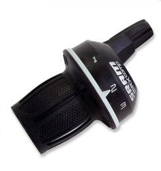 Manette dérailleur gauche VTT 3 vitesses grip shift SRAM