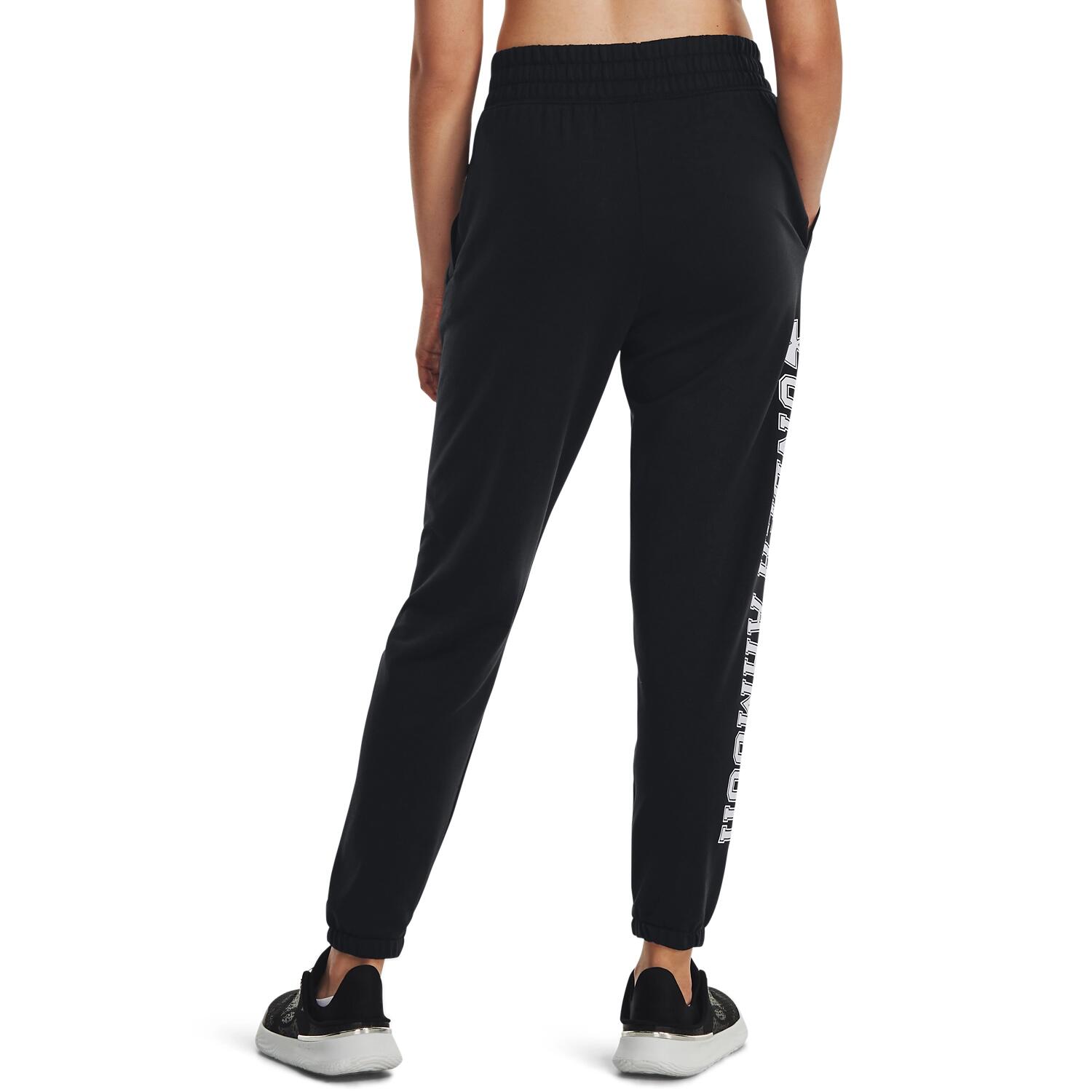 Spodnie dresowe damskie Under Armour Rival Terry Graphic Jogger 2/6