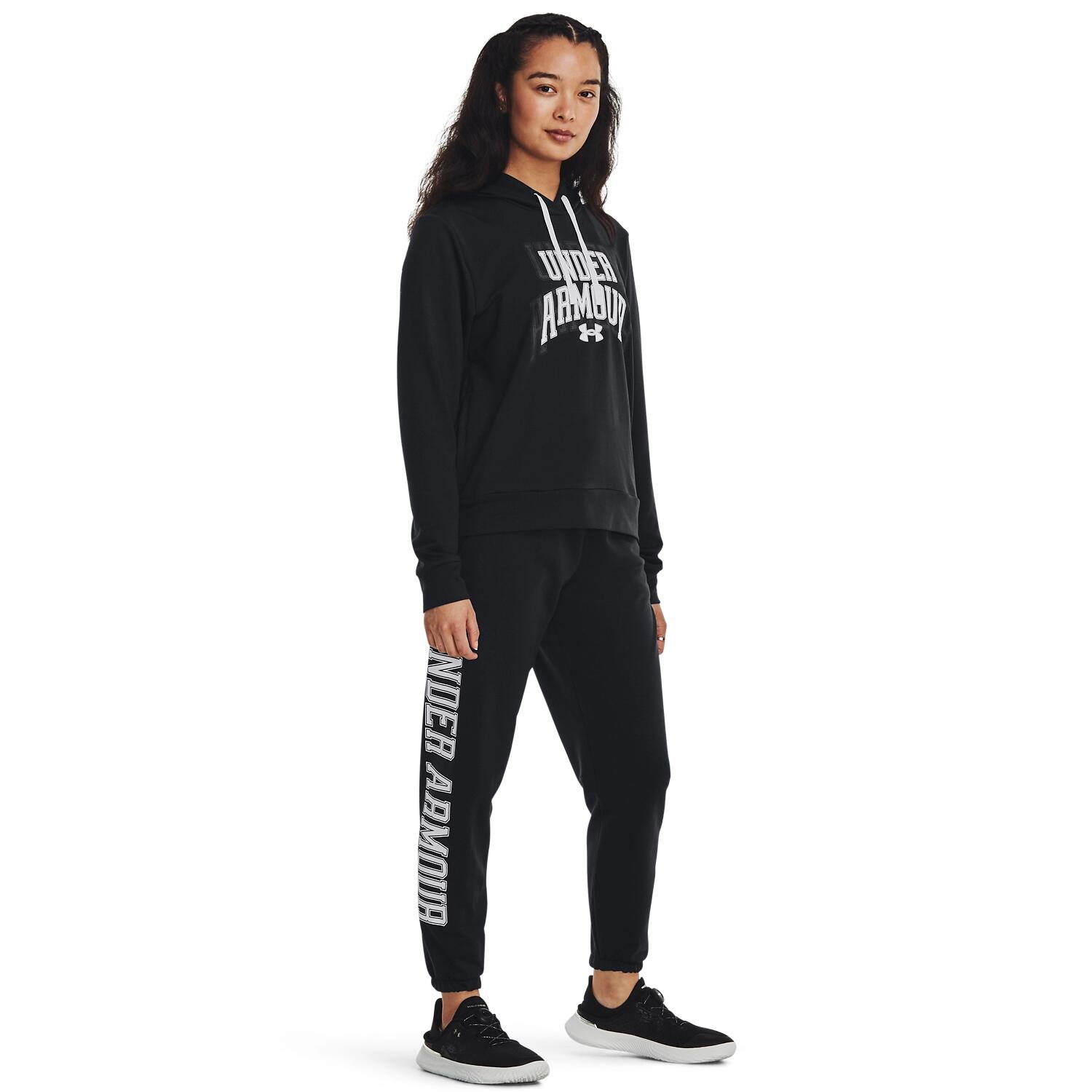 Spodnie dresowe damskie Under Armour Rival Terry Graphic Jogger 3/6