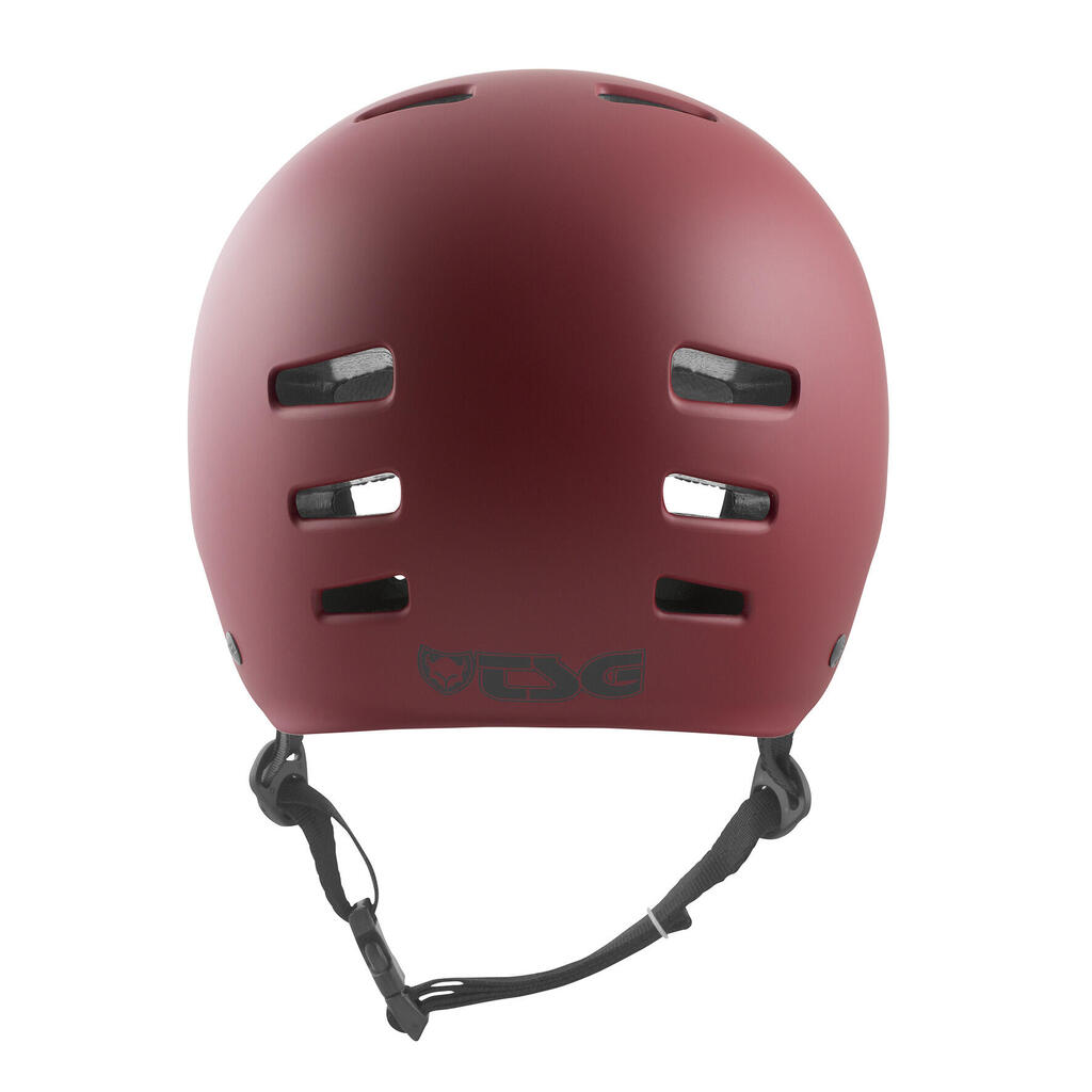 Protections Helmet Evolution Solid Color Satin Oxblood L/XL