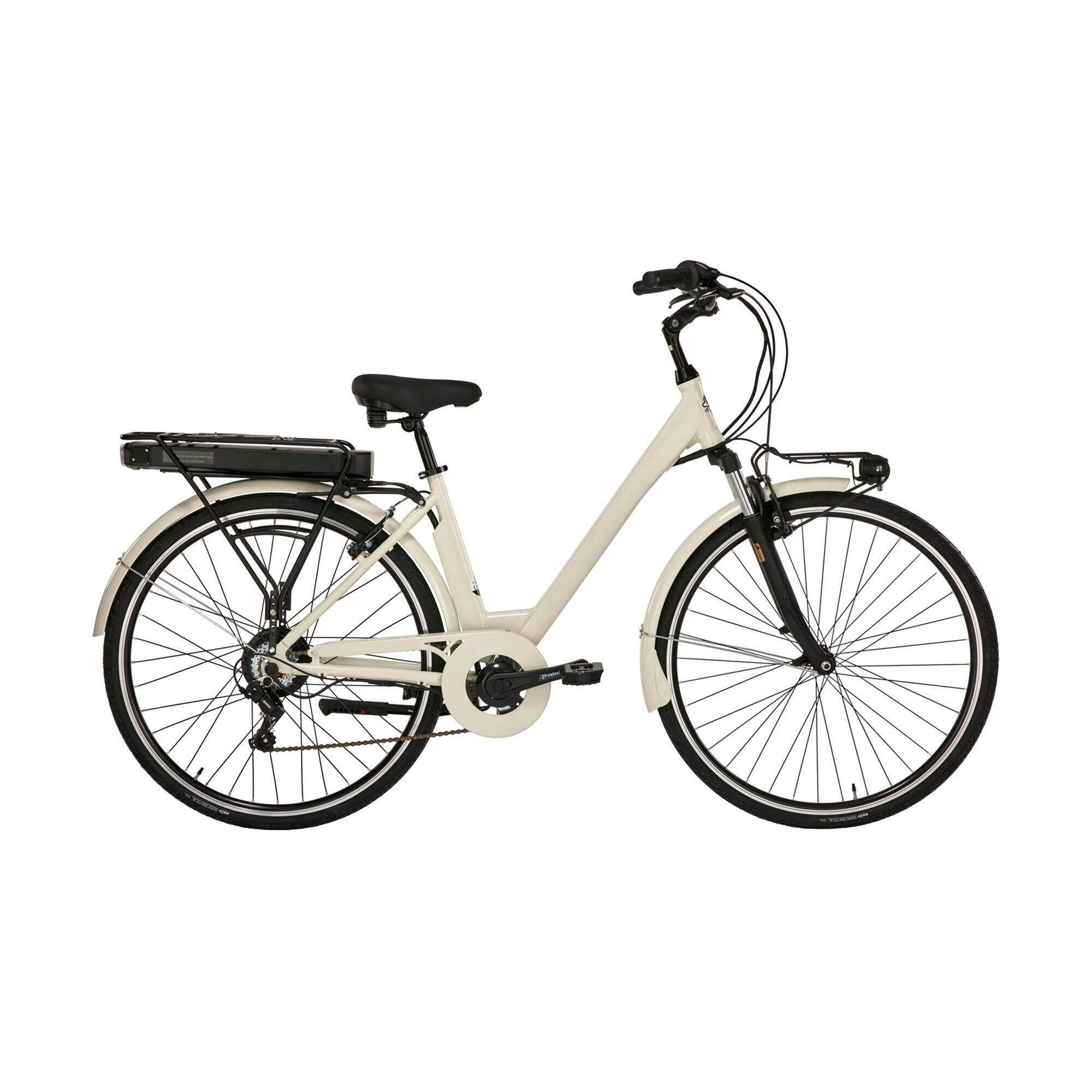 Alpina Bike - Vélo Électrique A3 Athena 28 Sable - Vélo Ville - Beige - 40 M - Decathlon
