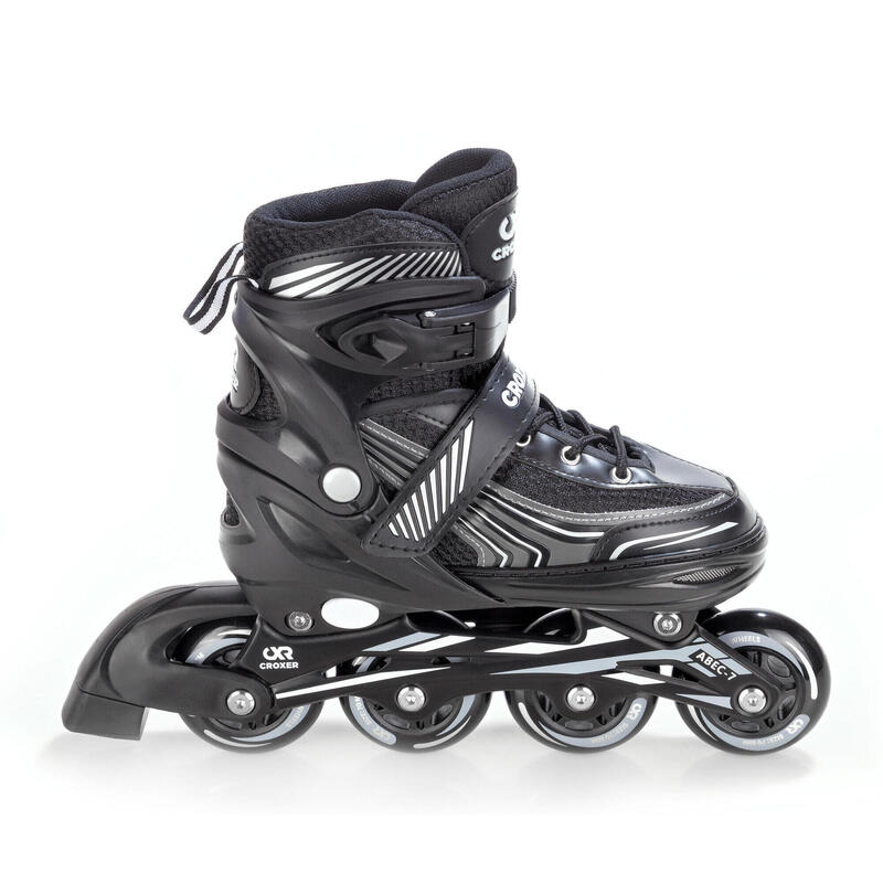 Verstelbare rolschaatsen Optima Zwart