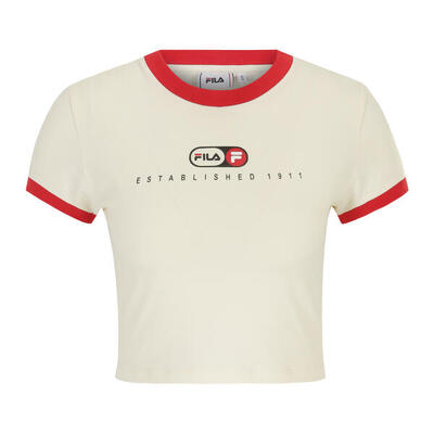 Fila luverne tight ringer dames-t-shirt