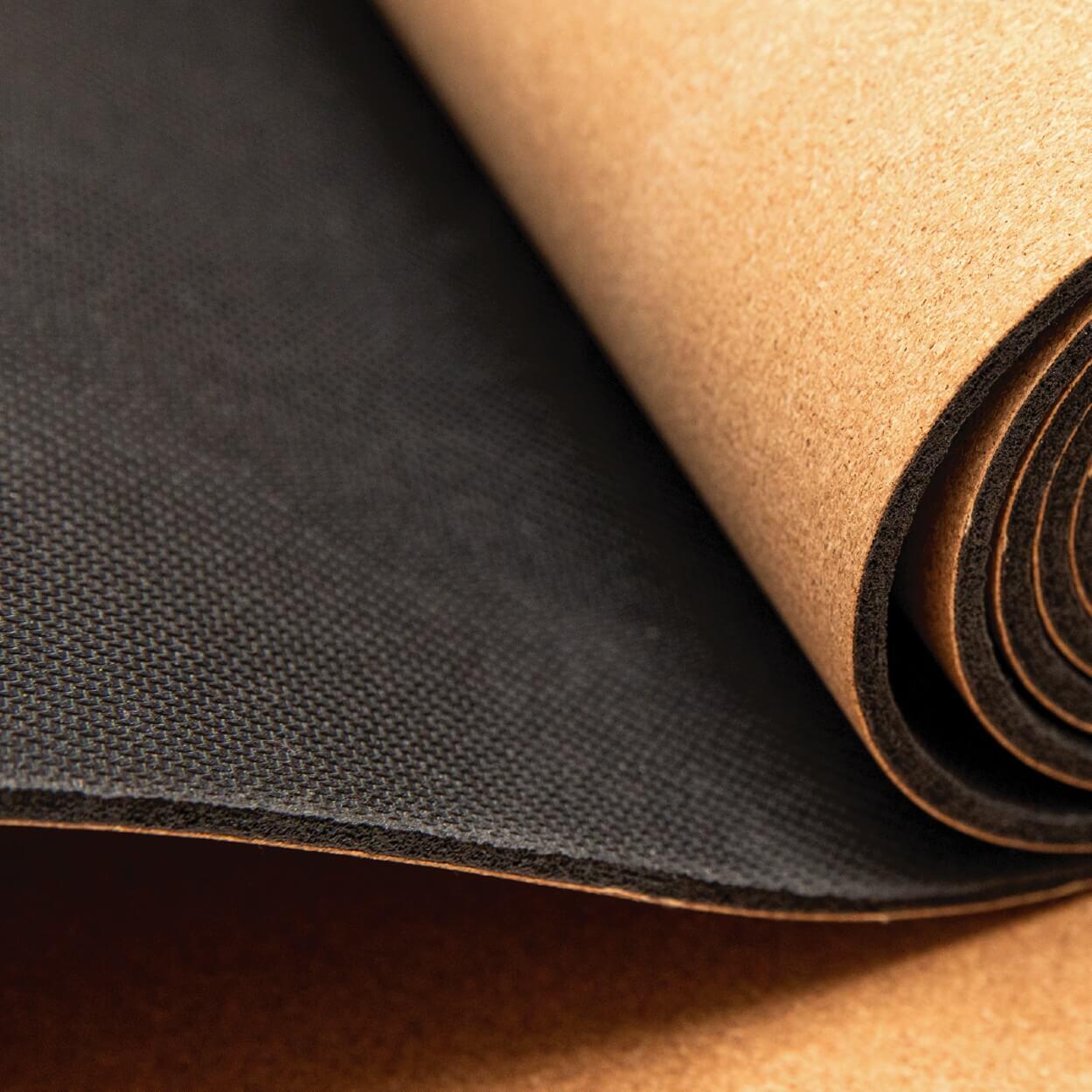 Esterilla de yoga de corcho y caucho natural | 3 diseños de yoga 6/7