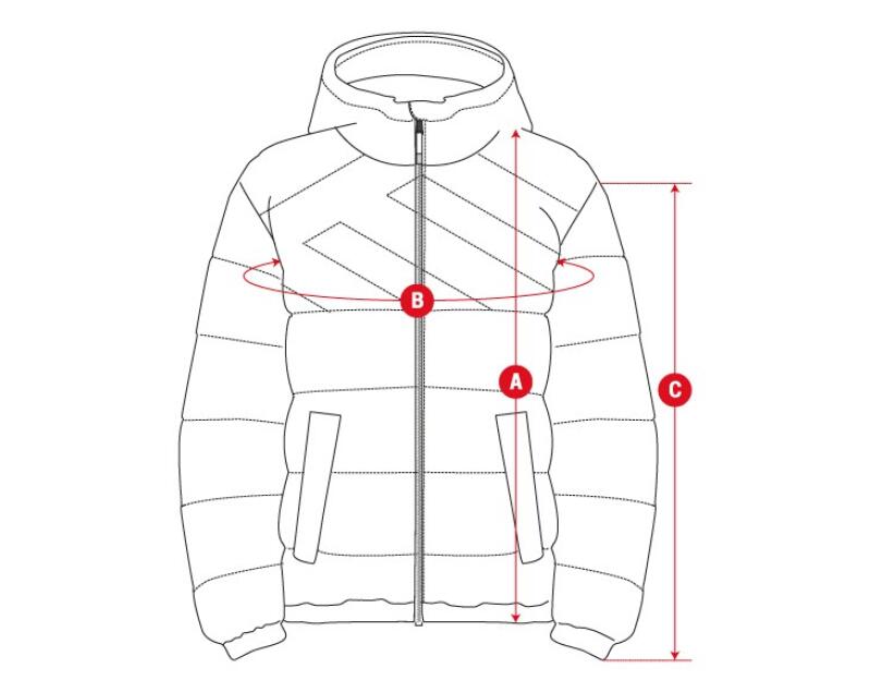 Chaqueta acolchada niño lifestyle Niños y Niñas Berry Burdeos 7/7