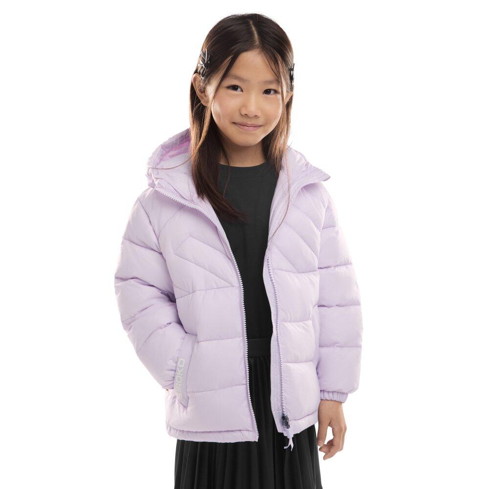Siroko - Doudoune Fille Lifestyle Enfants Mousse-g Violet - Doudoune Synthétique - Violet - 9-10 Ans / 135-140 Cm - Decathlon