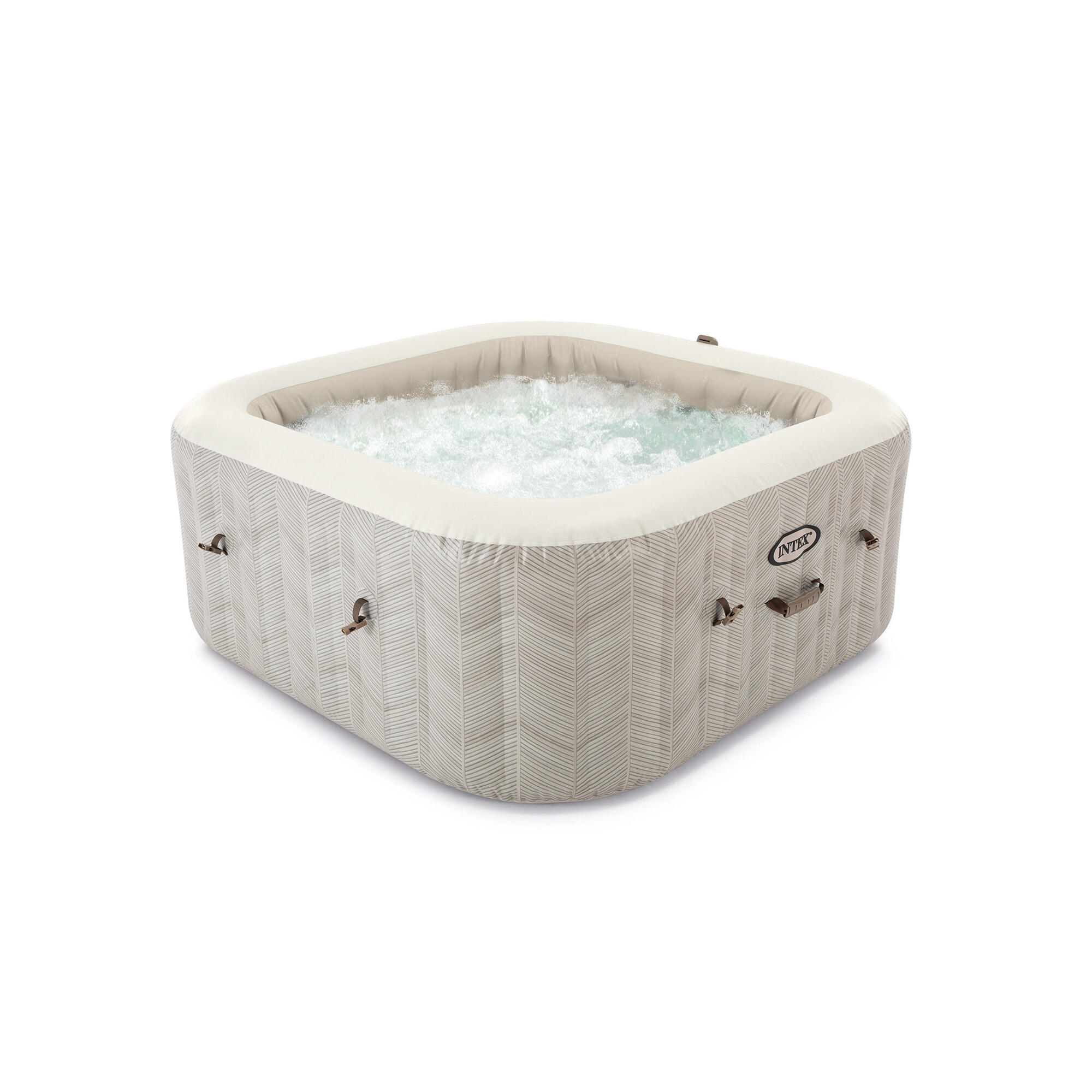 INTEX Spa inflável 4 pessoas Chevron Deluxe 175x175x71