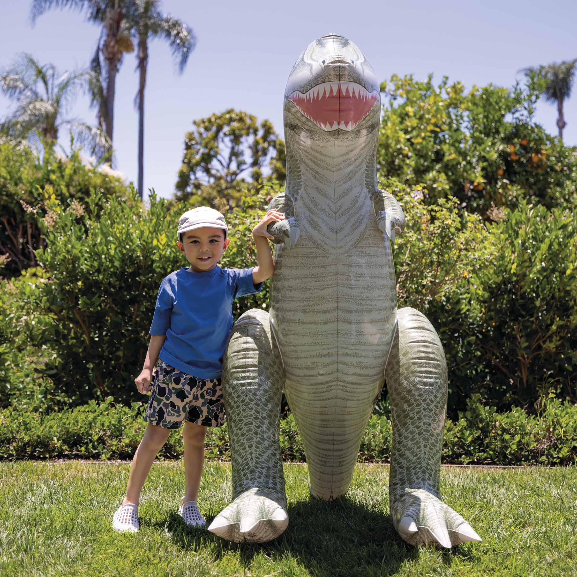 Intex 48593NP - Dinosauri Gonfiabili, Tirannosauro o Stegosauro, 1 Pezzo 6/7