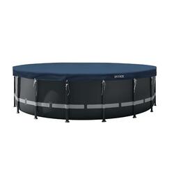 Intex Bâche de Couverture Deluxe Ø 549 cm pour piscine ronde - Prism Frame - Ult