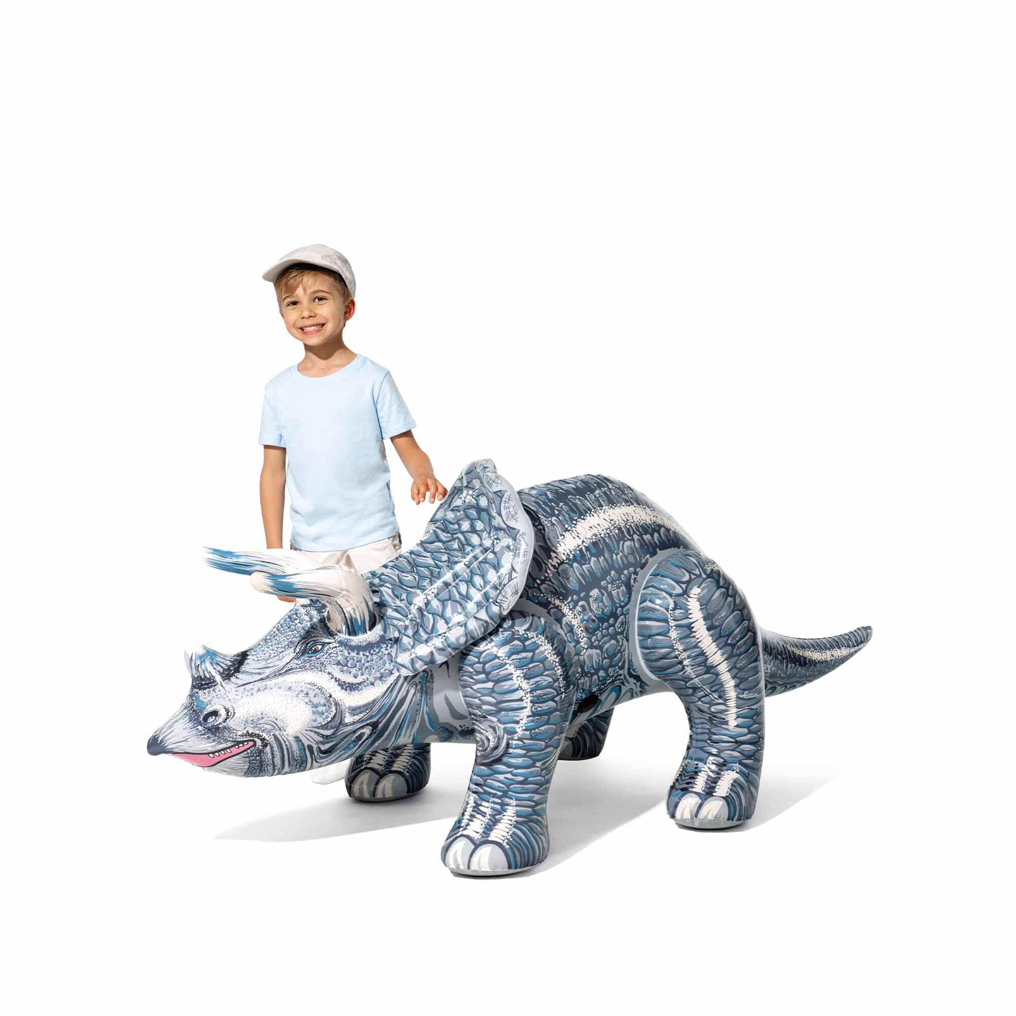 Intex 48594NP - Dinosauri Gonfiabili, Brontosauro o Triceratopo, 1 Pezzo 2/7