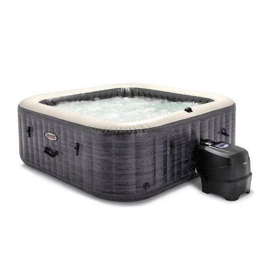 Dmuchane SPA ogrodowe 6 osobowe z hydromasażem aplikacja Intex