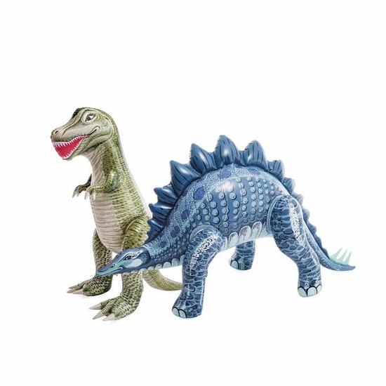 Intex 48593NP - Dinosauri Gonfiabili Tirannosauro o Stegosauro 1 Pezzo