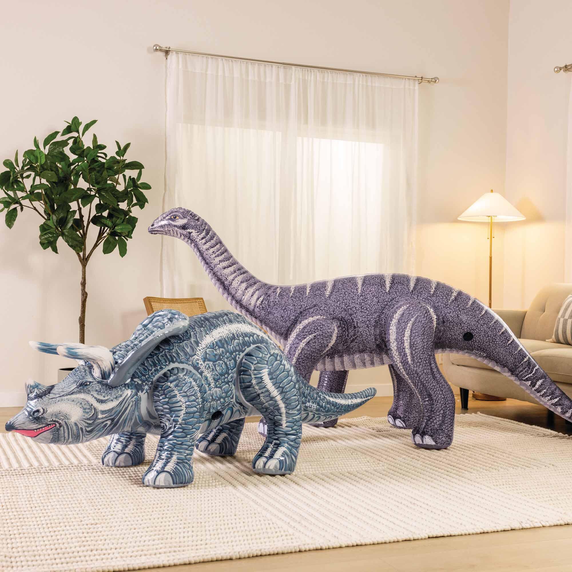 Intex 48594NP - Dinosauri Gonfiabili, Brontosauro o Triceratopo, 1 Pezzo 4/7