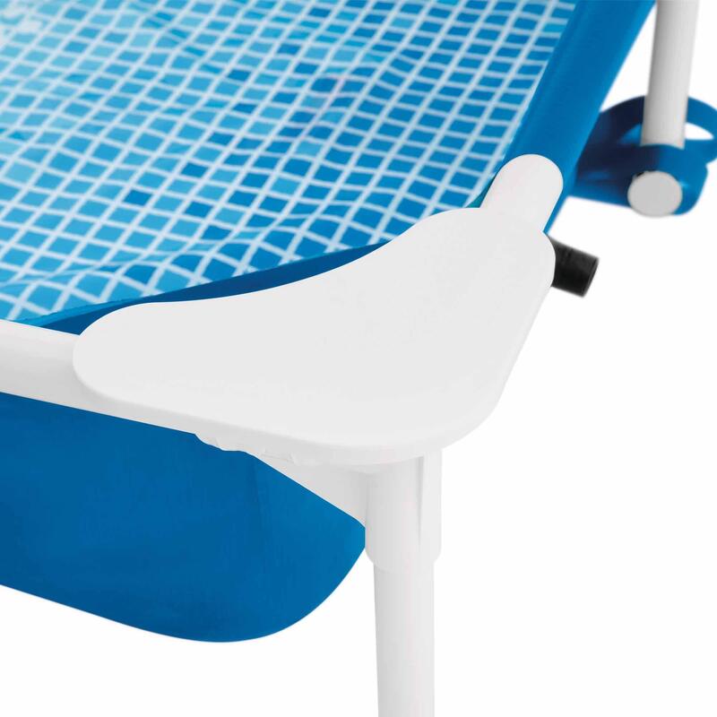 Bazén INTEX 48402 Frame Pet set s filtrací pro mazlíčky 152x152x30 cm