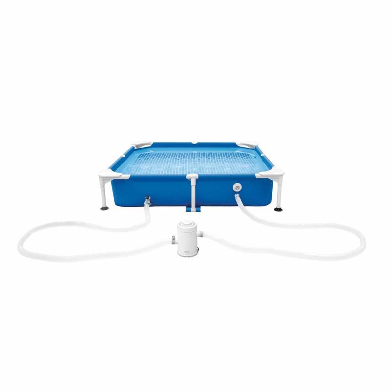 Bazén INTEX 48402 Frame Pet set s filtrací pro mazlíčky 152x152x30 cm