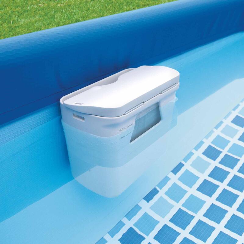 Bazén INTEX 48402 Frame Pet set s filtrací pro mazlíčky 152x152x30 cm