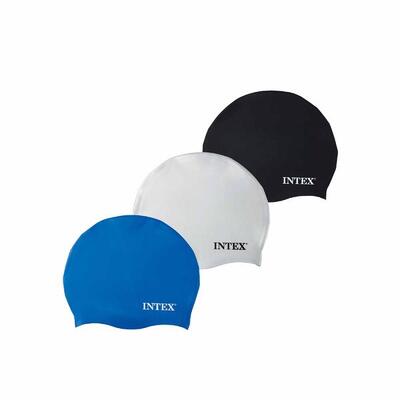 Intex 55992 - Cuffia da Nuoto in Silicone. Colori Assortiti. Latex Free