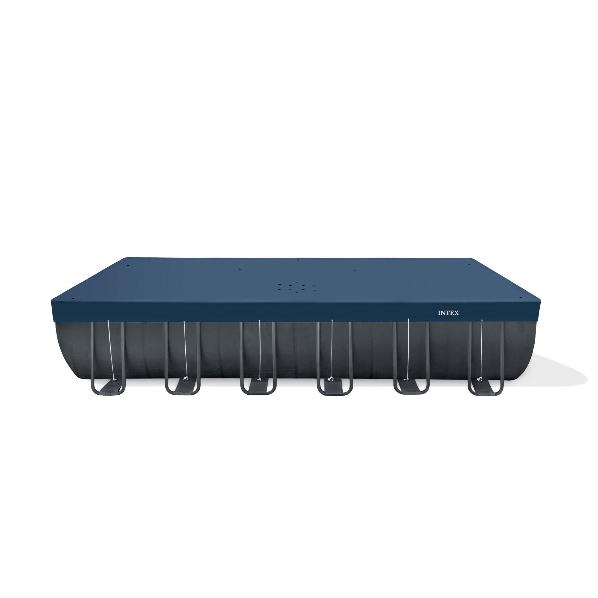 Cobertor piscina rectangular INTEX 7,23x3,63 m para todo el año 2/7
