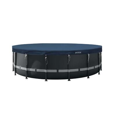 Intex afdekzeil deluxe ø 488 cm voor rond zwembad - prism frame - ultra xtr