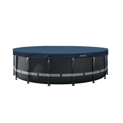 Intex Bâche de Couverture Deluxe Ø 488 cm pour piscine ronde - Prism Frame - Ult
