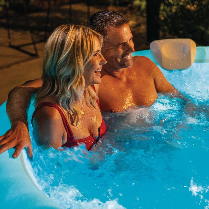 Vířivka Intex 28494 Purespa Glow Deluxe Bubble pro 4 osoby