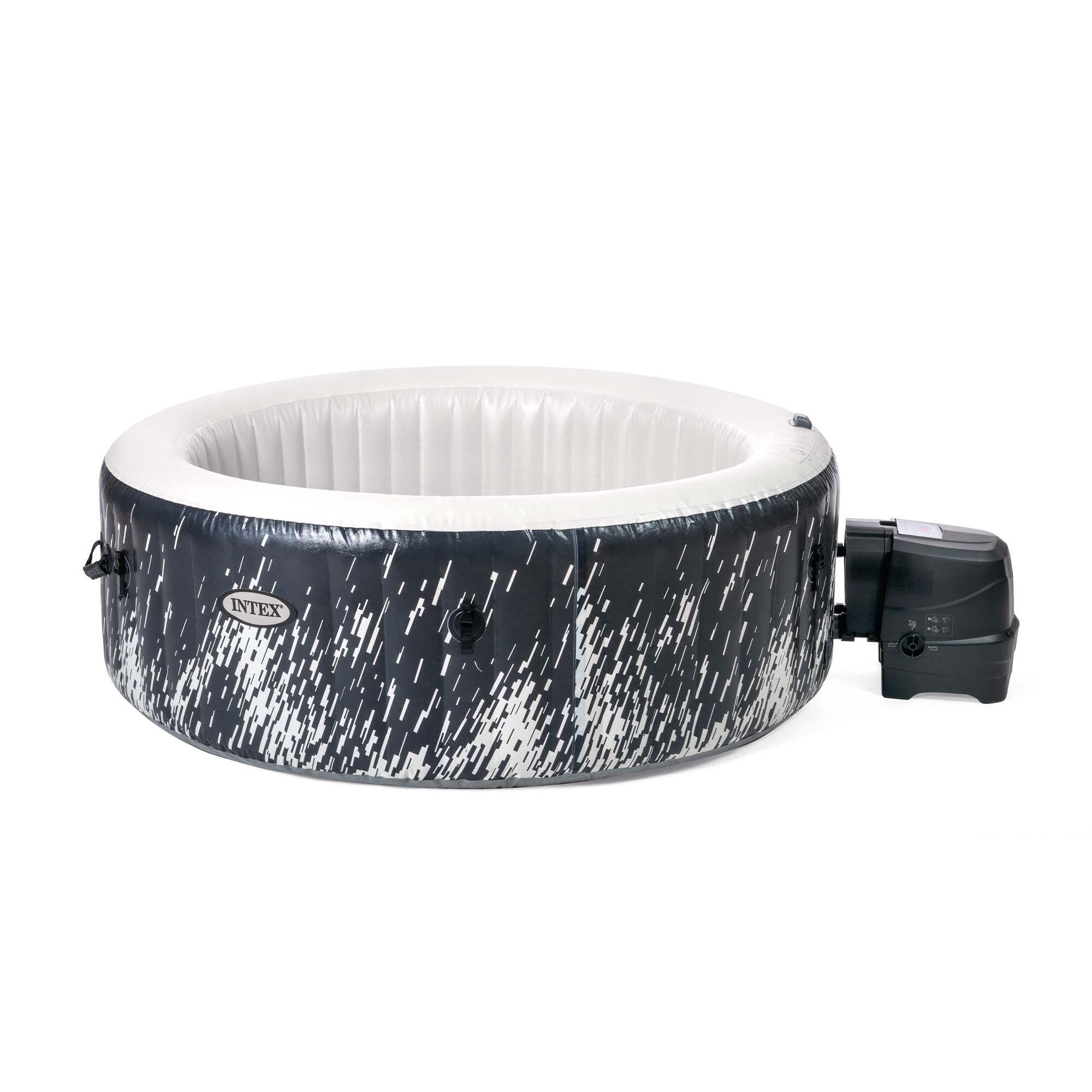 INTEX Vířivka Intex 28494 Purespa Glow Deluxe Bubble pro 4 osoby