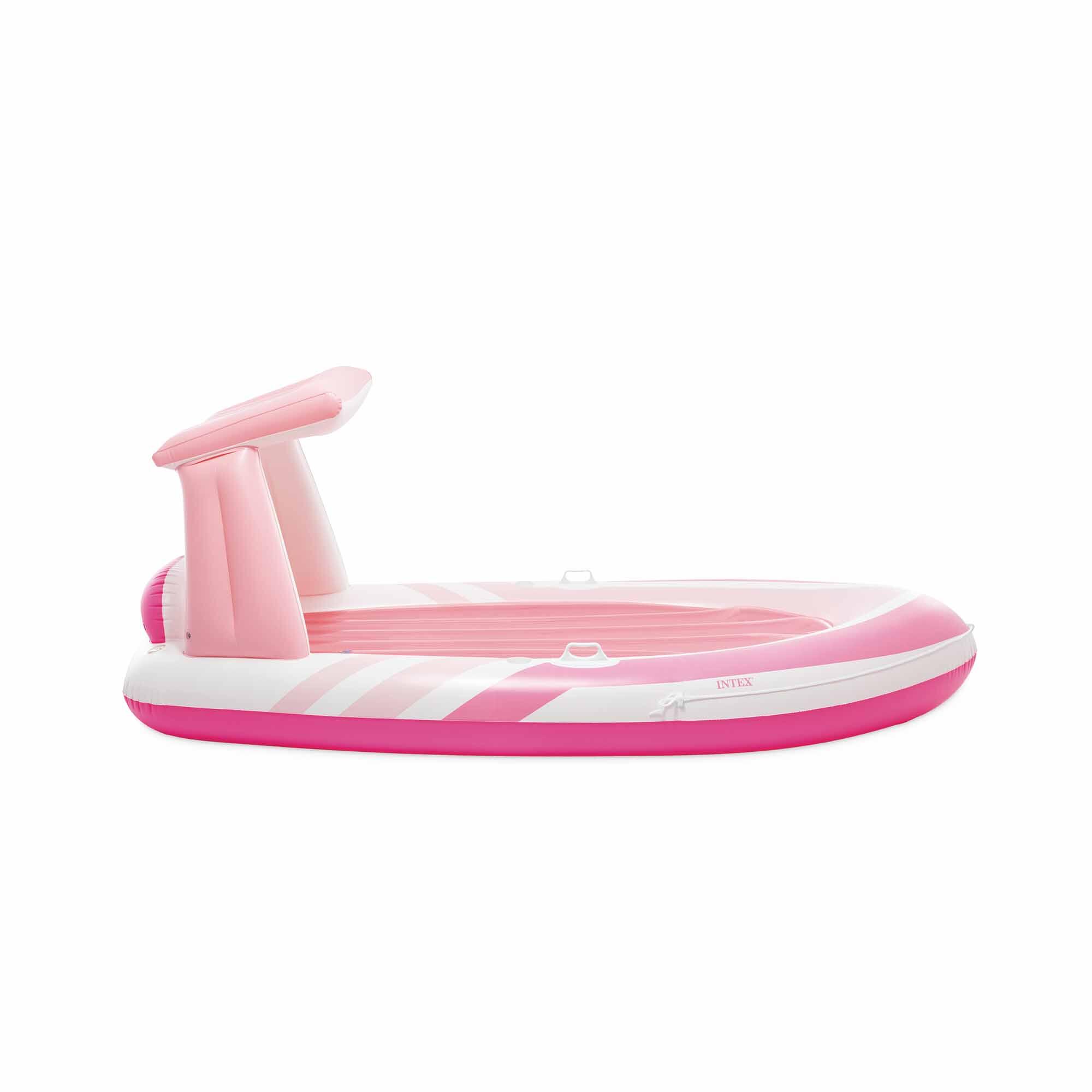 Nafukovací lehátko INTEX 57804 PINK PARADISE BOAT FLOAT 244x119x97cm 3/7
