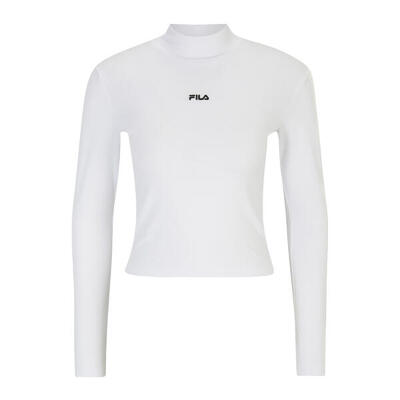 FILA Damen-Langarmshirt „Linnuse“ mit abgeschnittenem Rollkragen