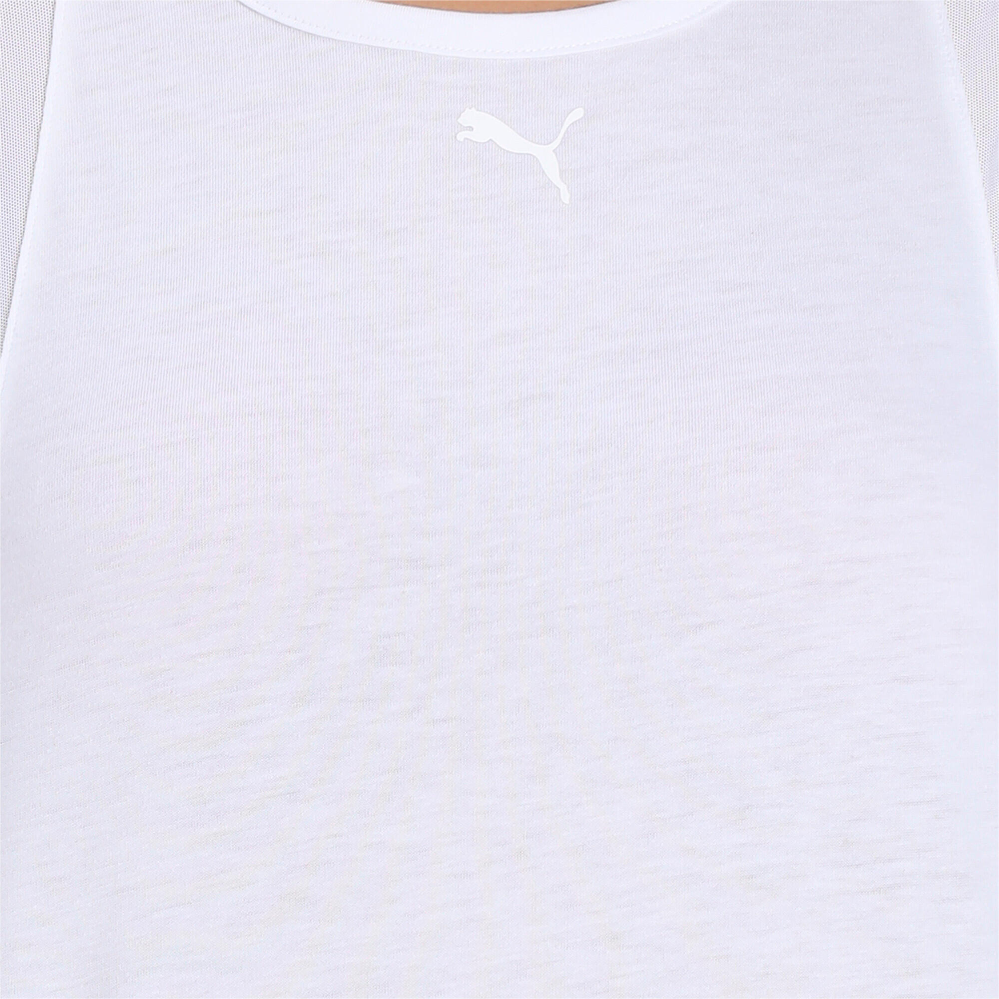 Top de alças Puma Mulher Branco 3/5