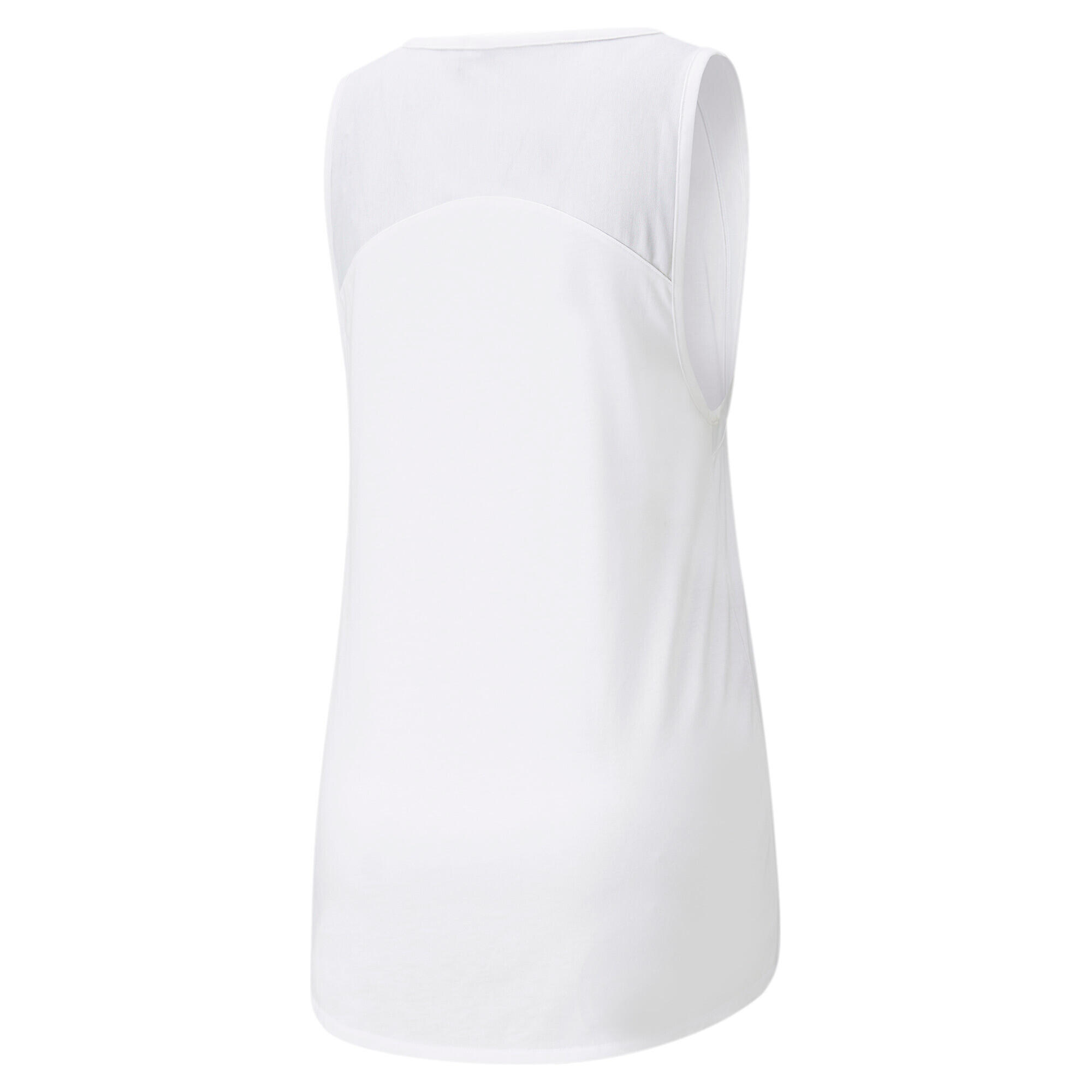 Top de alças Puma Mulher Branco 2/5