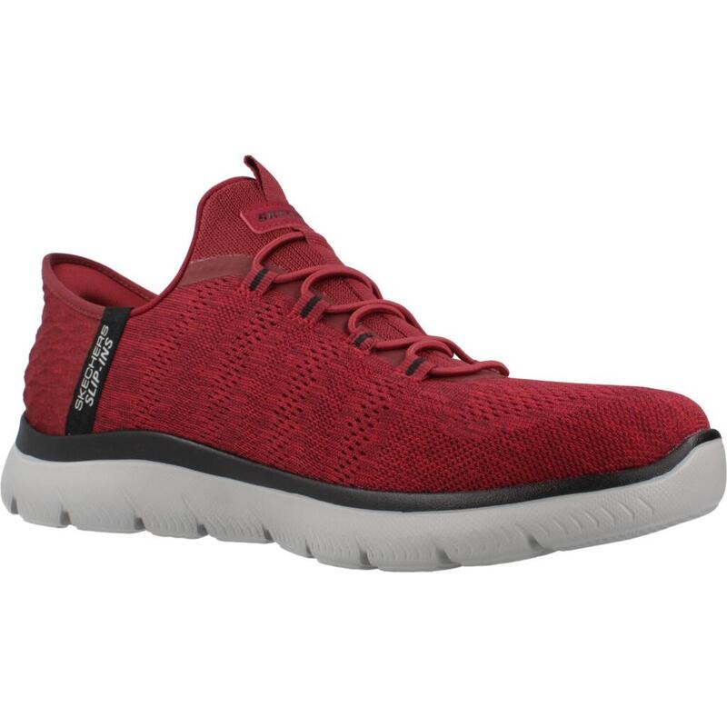 Zapatillas hombre Skechers Summits - Key Pace Slip-ins Rojo