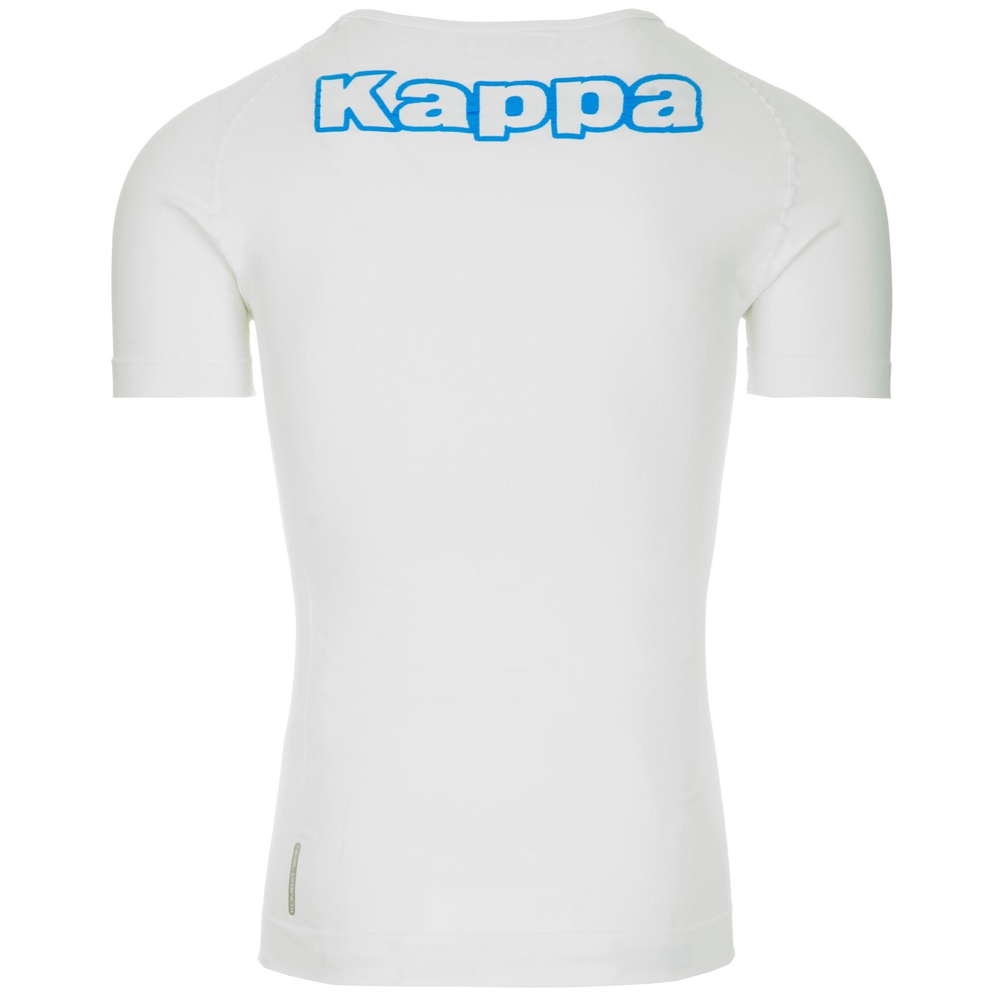 T-shirt da uomo in poliammide bianco da calcio 2/4