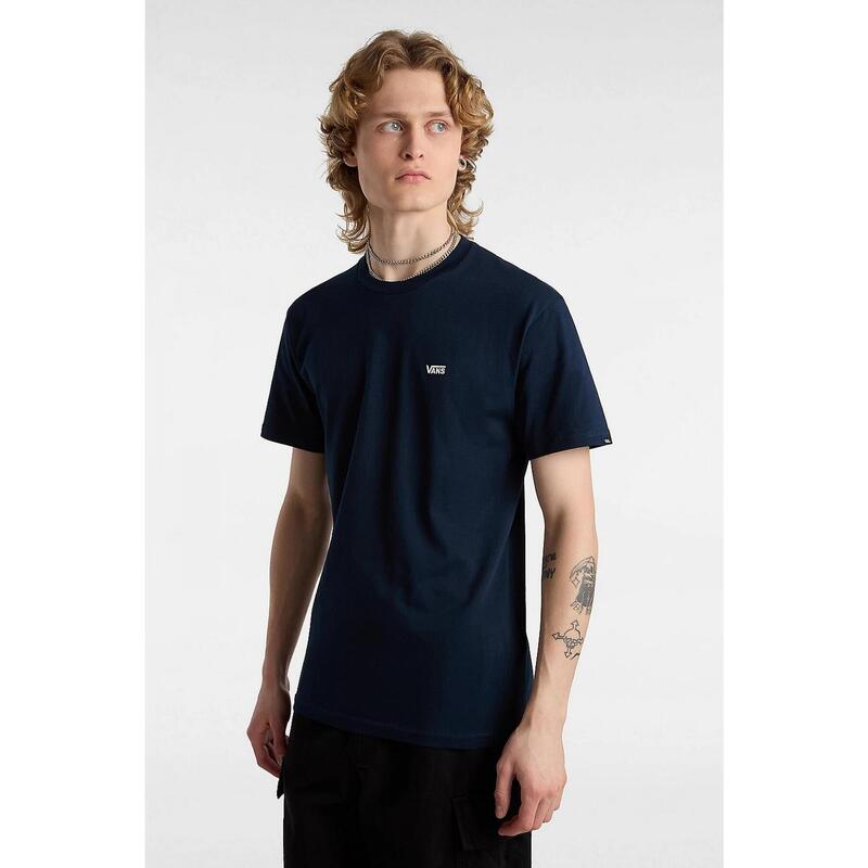 T-shirt Vans Model Left Chest Ii Loose Ss Culoare Albastru