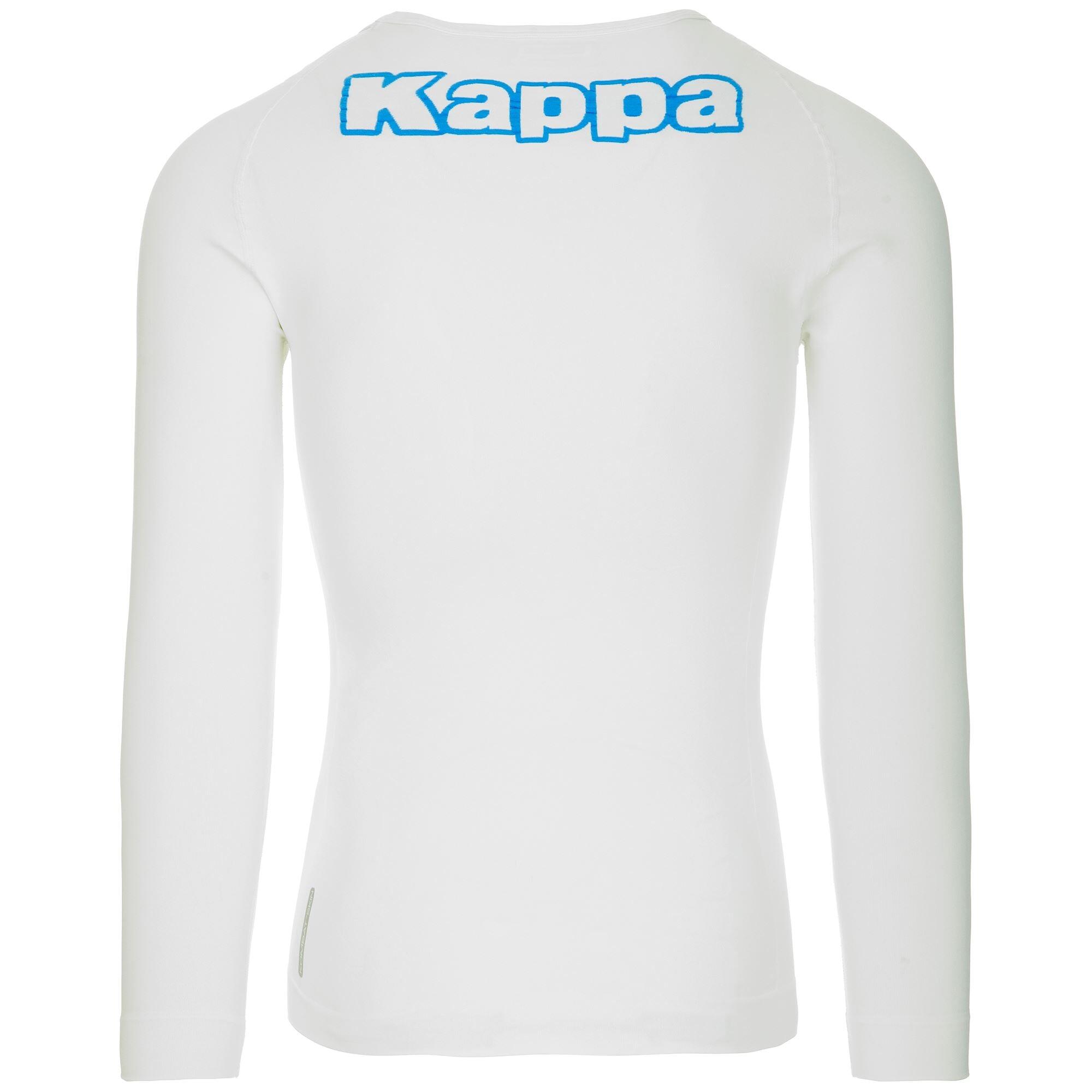 T-shirt da uomo in poliammide bianco da calcio 2/4