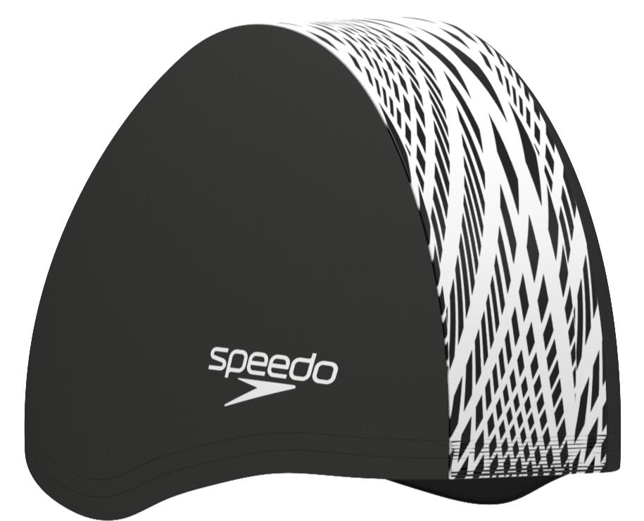 Speedo boom endurance+ boné - preto / branco