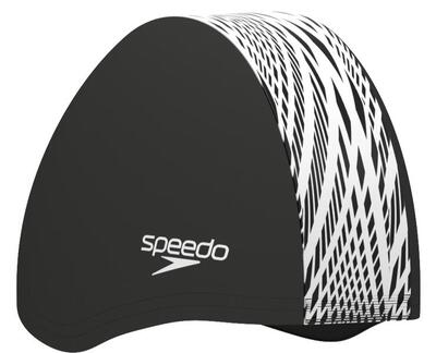 Speedo boom endurance+ cap - zwart / wit