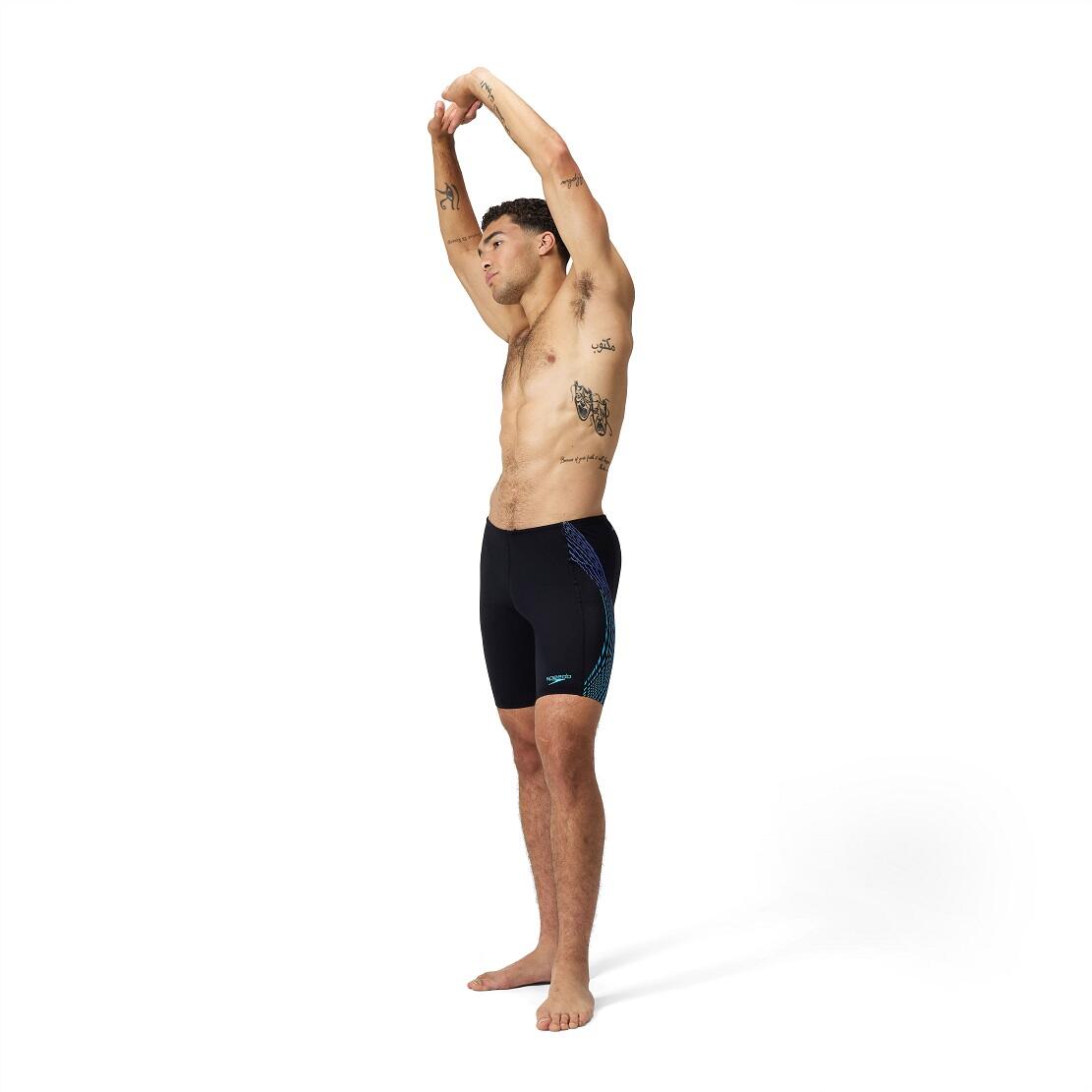 Jammer Speedo Tech Panel Preto / Azul 4/7