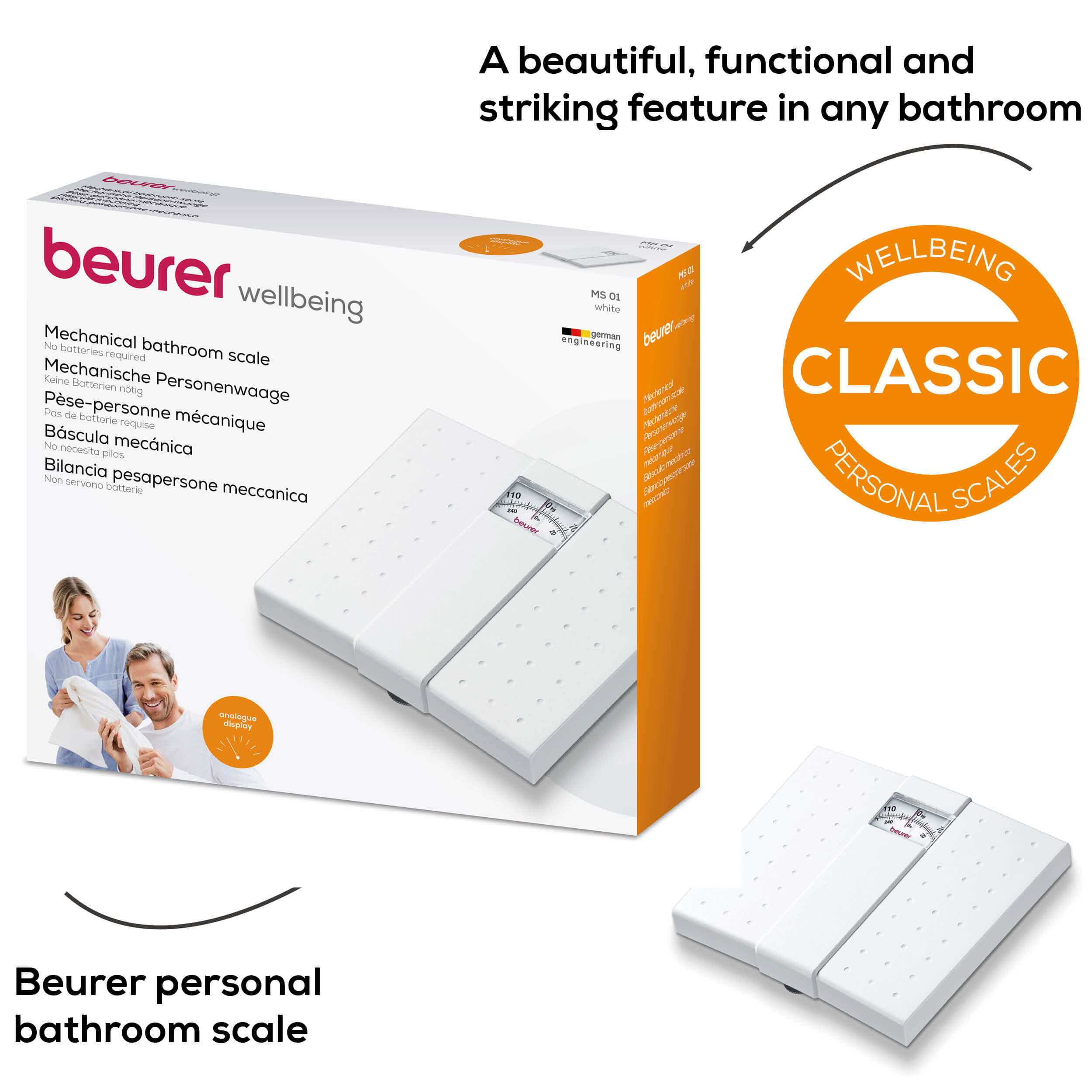 Pèse-personnes mécanique Beurer MS 01 7/7