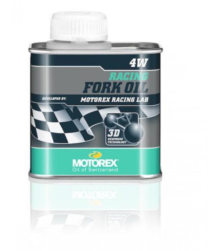 Widelec olej butelka puszka Motorex Racing 4W